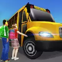 Super High School Bus Driving Simulator 3D - 2019