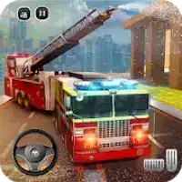 🚒 Rescue Fire Truck Simulator: 911 City Rescue